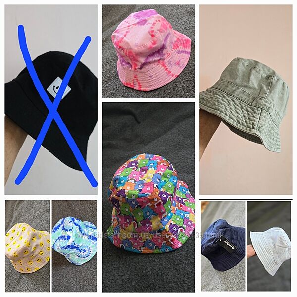 Панама різнокольорова, різні фірми, l-xl.