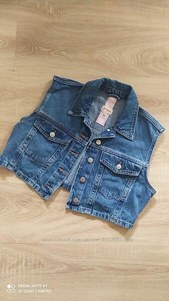 Жилет джинсовий жіночий