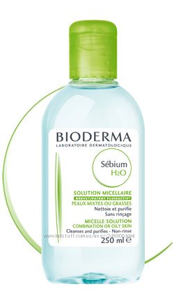 Біодерма, Міцелярна вода Bioderma Sebium для проблемної шкіри, 500 мл