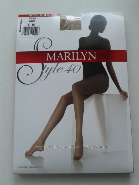 Классические колготки Marilyn Style 40 den. 