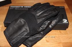 Фирменные кожаные перчатки элитной торговой марки Porsche Design