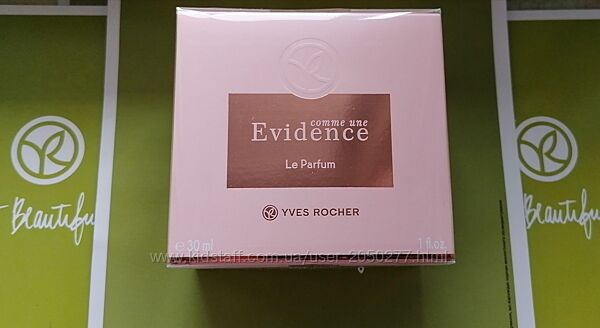 Духи Эвиденс 30мл Comme une Evidence Как Явность Ив Роше Yves Rocher Парфюм