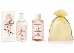 Подарочный набор Вишневый цвет Туалетная вода и Гель Ив Роше Yves Rocher Ів