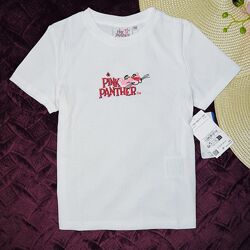 Футболка білого кольору з вишивкою. Розмір 146-152 см.