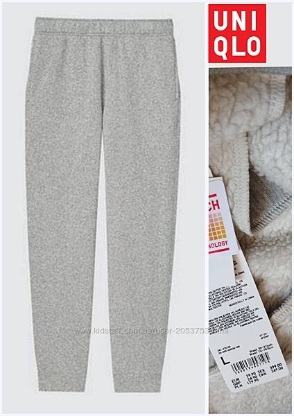 Штани UNIQLO всередині на шерпі - розміри S, M, L 