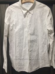 Стильная белая рубашка р. Xl
