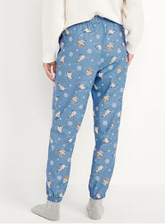 Flannel pajama joggers old navy домашние штаны