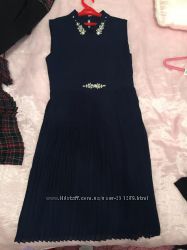 Платье школьный сарафан NP Италия рост 158-164 ацетат шелк