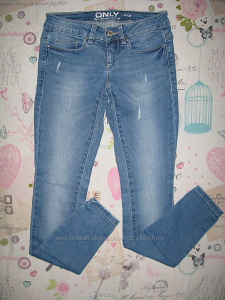 бомбезные джинсы Only р 25 на 12-14 лет Отличное состояние