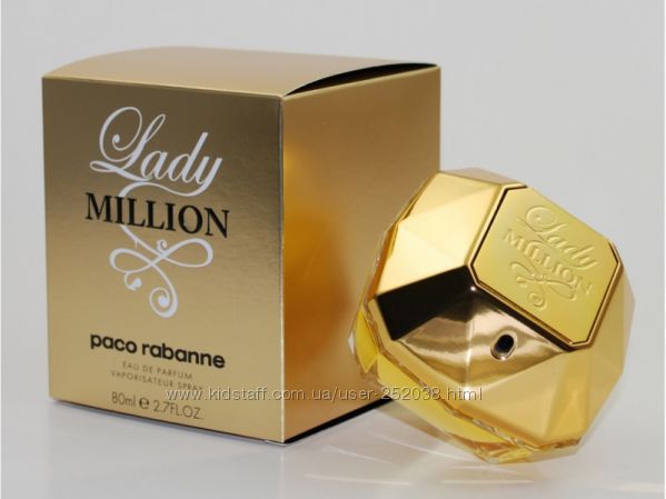 Женская парфюмированая вода Paco Rabanne Lady Million 80 ml