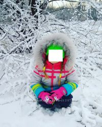 Зимний костюм Bilemi р. 104 куртка и полукомбинезон