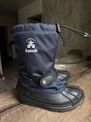 Термо чобітки з колошею і валянком Kamik на мембрані Gore Tex p. 32