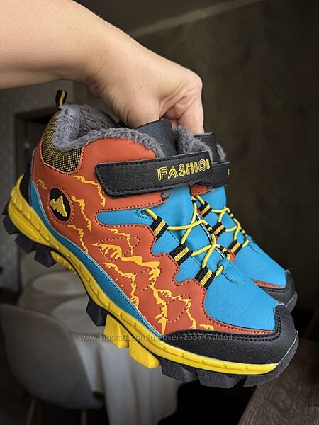 Теплі зимові термо черевики для підлітка р. 40