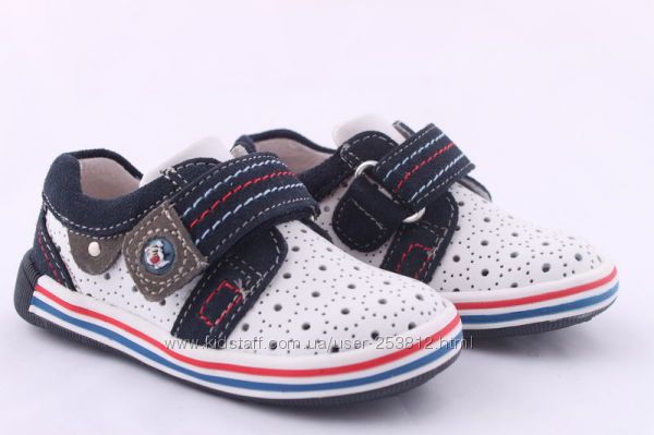 кроссовки летние кожаные, р. 21, 22, B&G, Little Deer в наличии