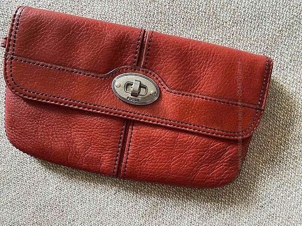 Шкіряний гаманець Fossil 