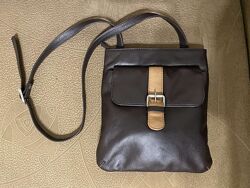 Шкіряна сумочка на/через плече