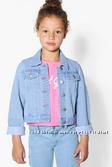 Джинсовый пиджачек для девочки 110-116 