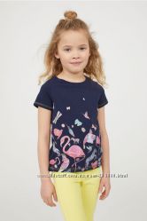 Супер яркие футболочки для девочек, 4-10 лет