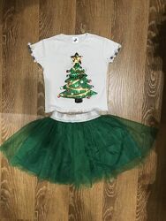 Наряд ялинки, спідничка фатин/ святкове вбрання