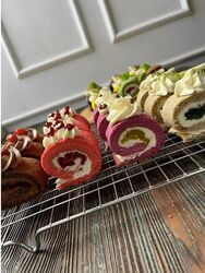 Мини-рулеты с 7 разными вкусами Юлия Бугимбаева