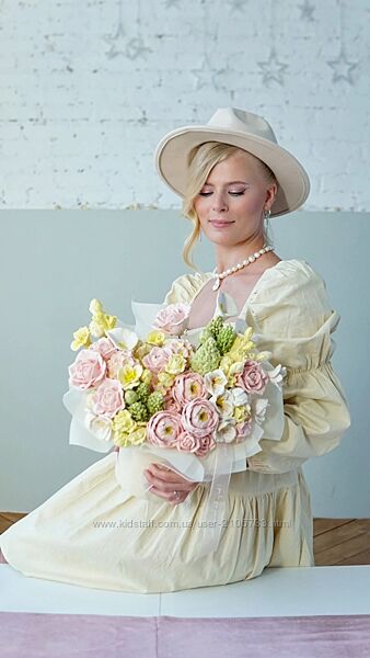 Анастасия Сундукова Зефирная wow-флористика из молдов. Комбо 
