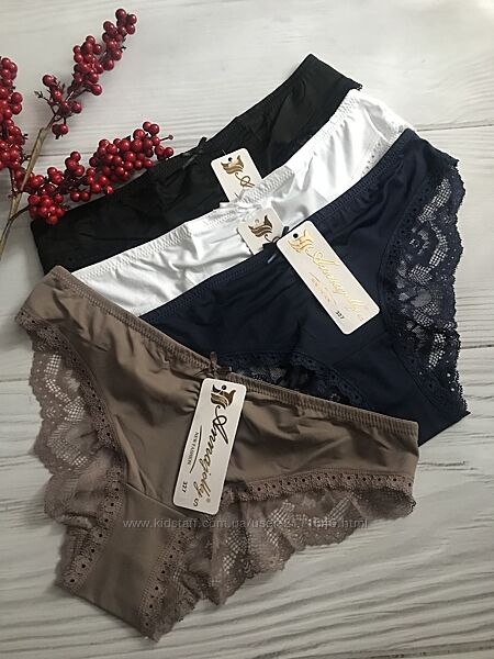 Чарівні трусики з мереживом s, m, l, xl, 2xl