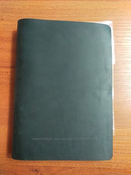 Новий Органайзер, блокнот, планер на кільцях зелений, фіолетовий, шкіряний