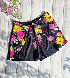 Новые шорты женские батал с биркой необычные с юбкой