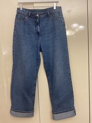 Супер модні прямі джинси преміум денім розмір 4446 ід стан проліт з розмір