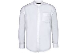 Рубашка классическая с воротником стойка, премиум качество, 2 цвета