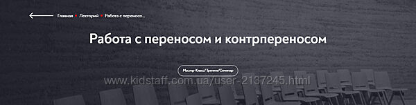 Андрей Колосовцев Работа с переносом и контрпереносом МИП 2024