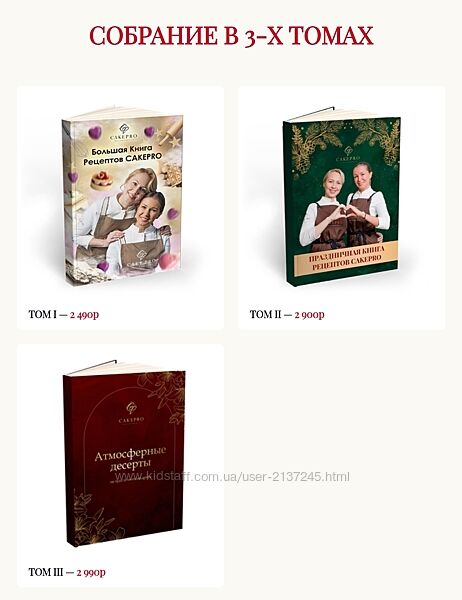 Все книги Cakepro. Собрание в 3-х томах Александра Овешкова, Елена Решетня