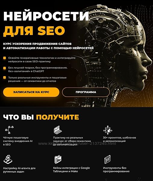 Евгений Милованов, Игорь Бурдуков Нейросети для SEO Rush Academy 2025
