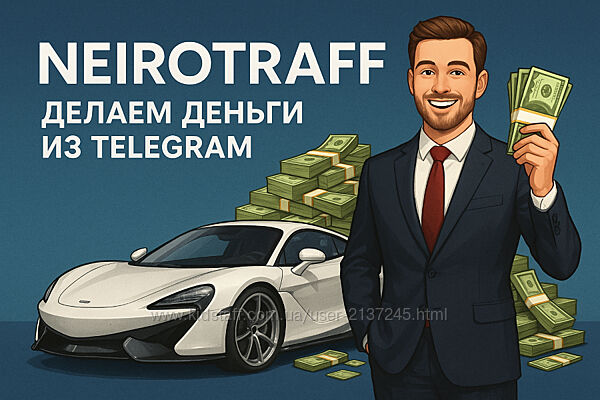 Garri Gerd Neirotraf - делаем деньги из Telegram 2025