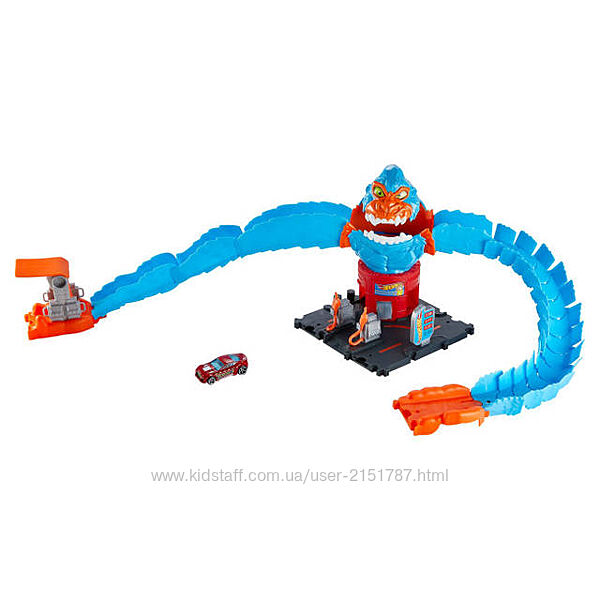 Автотрек Убезпечення від горили серії Рехливі створіння Hot Wheels