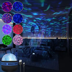 музыкальный диско-шар / гала проектор с пультом и usb