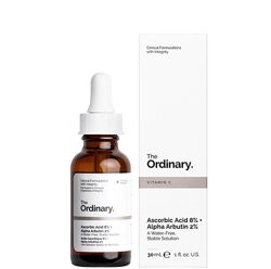 Сироватка освітлювальна the ordinary ascorbic acid 8  alpha arbutin
