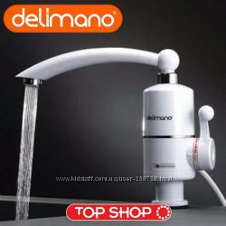 Проточный нагреватель водонагреватель Делимано Delimano електро кран 