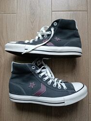 Високі кеди Converse, натуральна замша унісекс 