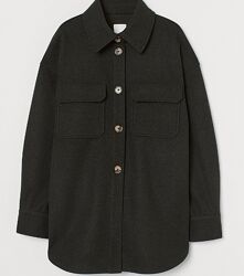 Женская куртка-рубашка H&M