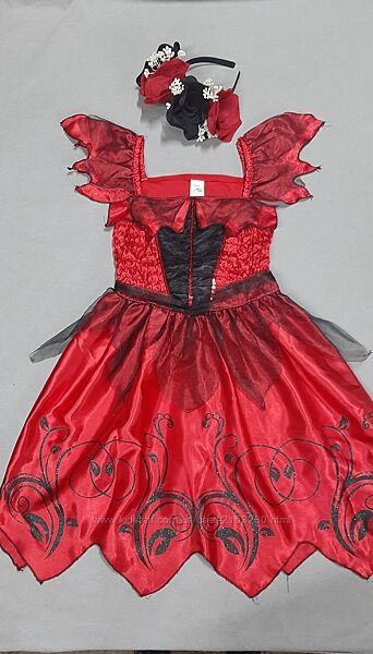 Карнавальный костюм Вампирша Колдунья Ведьмочка Волшебница на Хеллоуин