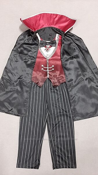 Карнавальный новогодний костюм граф Дракула Вампир Летучая мышь на Хеллоуин