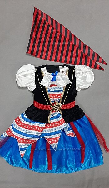 Карнавальный новогодний костюм Пиратка на Хеллоуин