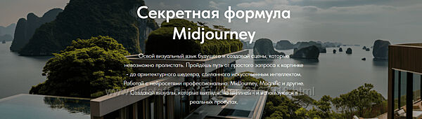 Секретная формула Midjourney Тариф Профессиональный Midjourney architecture