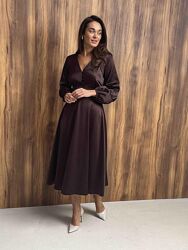 Нарядна сукня з якісного шовку