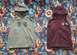 12-14 рок. , Under Armour утеплене Худі на флісі, толстовка з капюшоном, нов