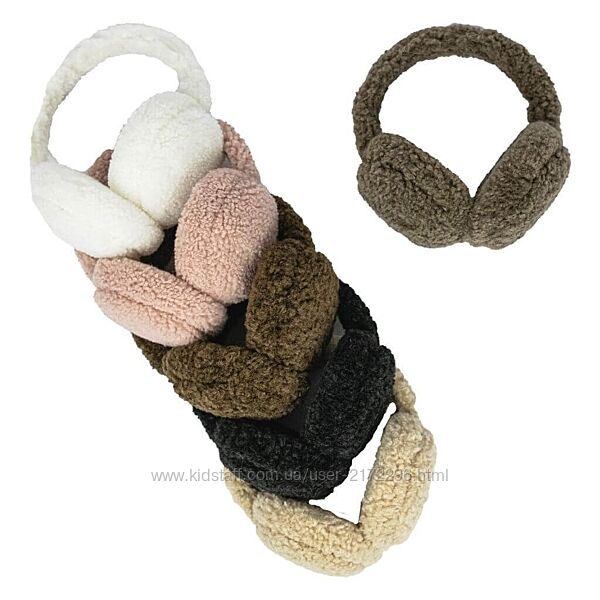 Теплі дитячі навушники на осінь/зиму