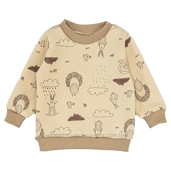 Джемпер з утепленням для малюків, зріст від 68 см до 92 см