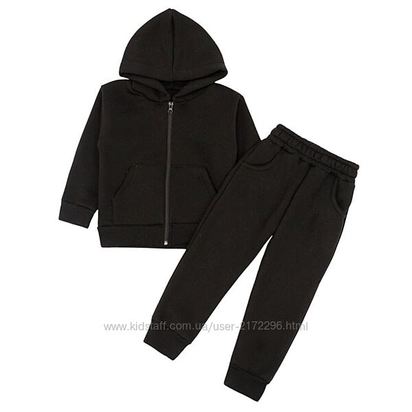 Дитячий теплий спортивний костюм, зріст від 92 см до 134 см