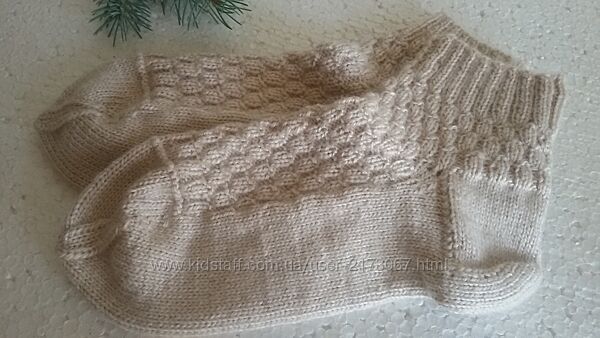 Носочки женские шерстяные